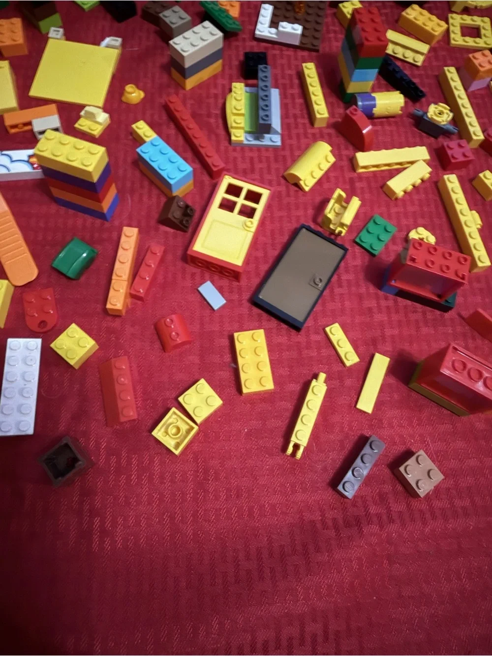 Lego mixed lot and 2 mini figures lot